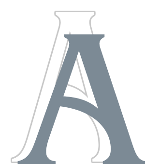 Icon Letter a